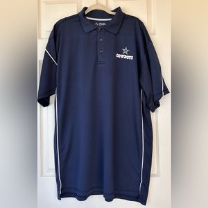 Dallas Cowboys‎ Authentic 1/4 Button Polo Size XLT